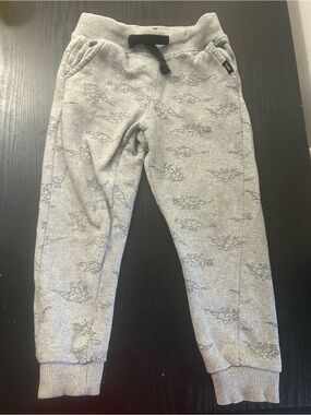 Lee Gray Dino Graphic Jogger Pants